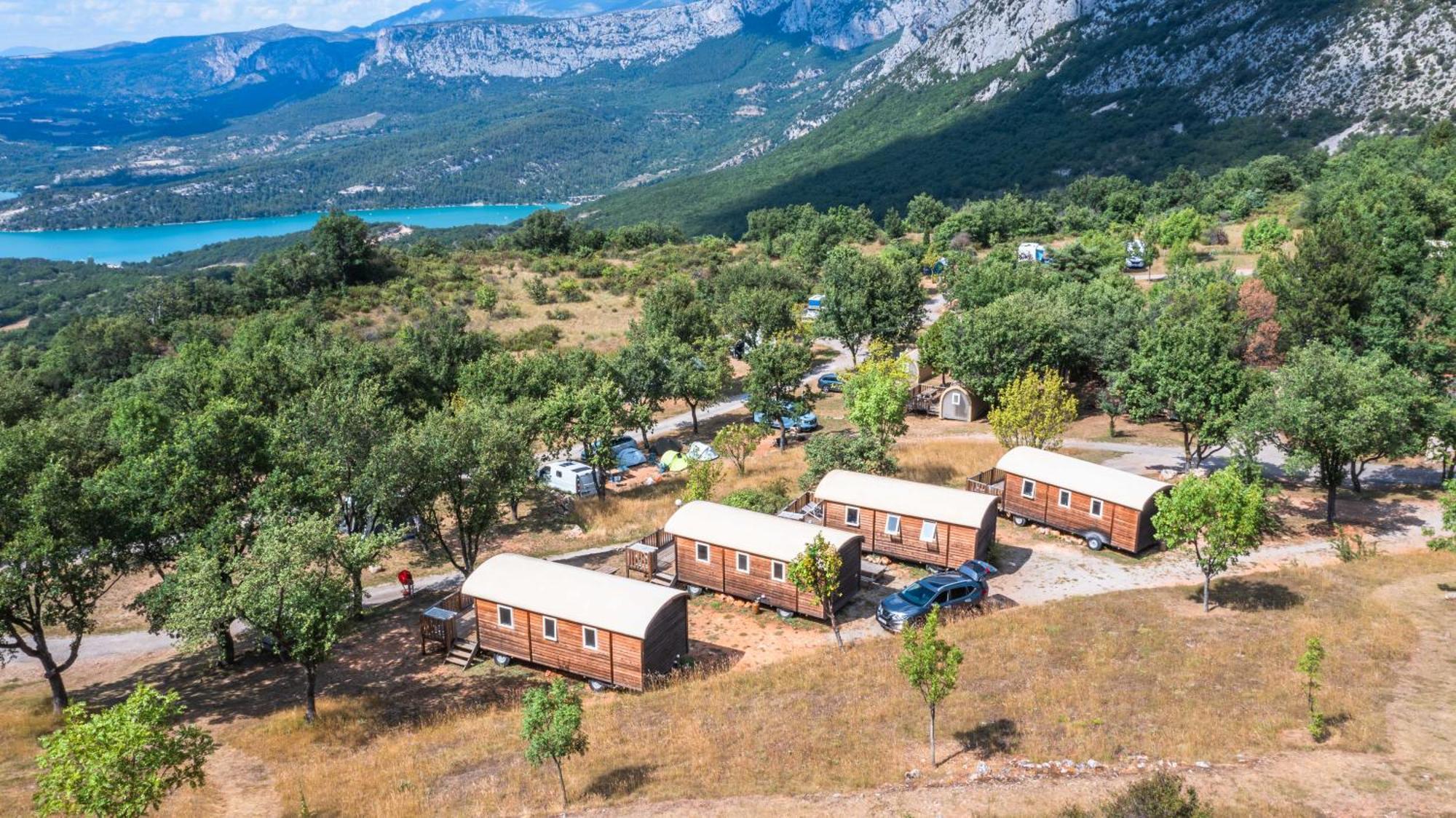 Campasun Camping De L'Aigle Aiguines Exterior foto
